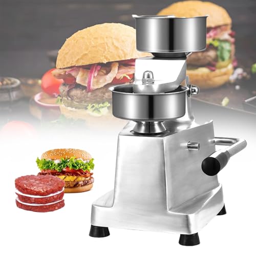 Machine à hamburgers commerciale 5 pouces pour galettes régulières