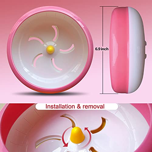 Hamster Wheel,Silent Hamster Wheel,Silent Spinner,Quiet Hamster Wheel,Super-Silent Hamster Exercise Wheel,Hidden steel… - Image 7