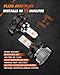 SEALIGHT 5201 5202 LED Fog Light Bulbs or DRL, 400% Super Brighter PS19W PS24W Fog Light Bulb for Car, 6000K Xenon White, 16 CSP Chips Fog Lights LED, Pack of 2