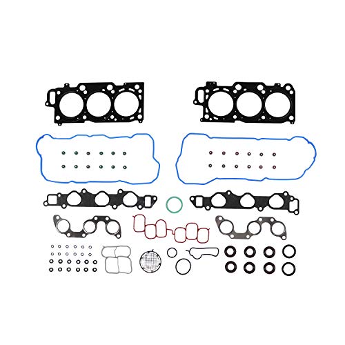 Image of DNJ HGS953 Engine Cylinder Head Gasket Set, Complete Head Repair Kit for 2004-2010 Lexus, Toyota Camry, ES330, Highlander 3.3L V6 24V DOHC 3300cc