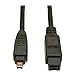 Tripp Lite 6ft IEEE 1394b FireWire 800 Gold Cable