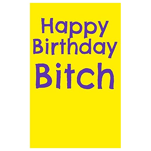 Happy Birthday Bitch: 5x8 150 page Journal-Style Notebook perfect for the most passive-aggressive birthday present imaginable.