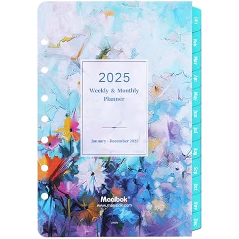MaaIbok 2025 Planner Refills Cover
