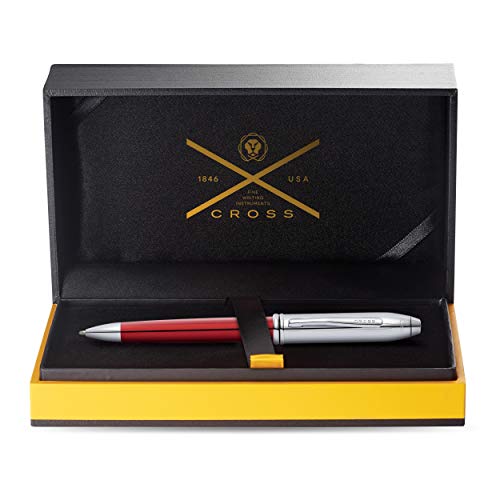 Bolígrafo Cross Townsend rojo edición limitada con caja de regalo original 3
