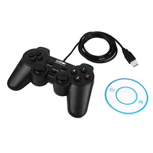 Image of Generic Wired USB Game Gamepad Controller for PC, Computer, Laptop - Windows Compatible Joypad Joystick Control