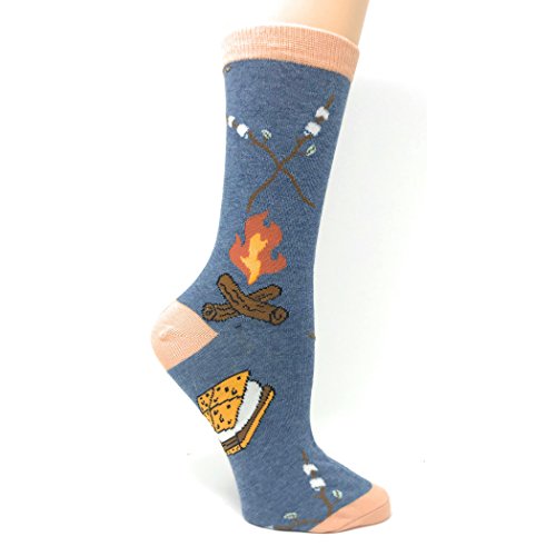 Women's Crew Funny Novelty Camp Socks #TOP1