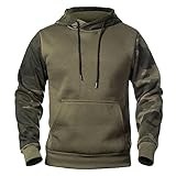 Comodidad: estos trajes de caza de alto rendimiento para hombres brindan el mejor control de la humedad y la máxima transpirabilidad para mantenerte cómodo al aire libre. Se puede convertir en excelente ropa en capas en temperaturas más frías, o simplemente se puede usar como un camuflaje informal.
