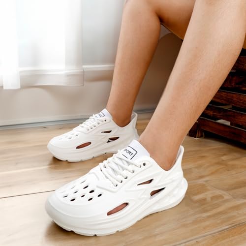 Image of Kranti | Unisex Wave Design Pattern Shoes Cum Clogs