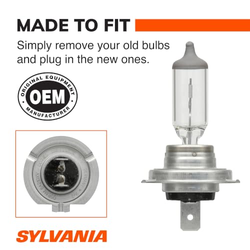 SYLVANIA H7 XtraVision Halogen Headlight Bulbs — 2-Pack - Image 4