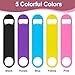 WEGAZ-5 Pack 7 Inches Large Colorful Beer Bottle Openers，Stainless Steel ﻿
