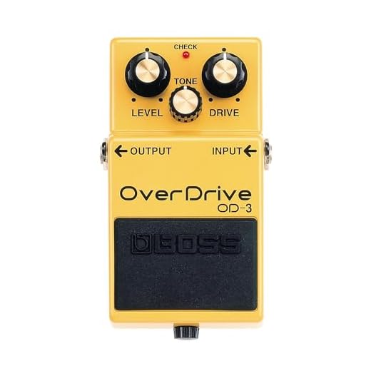 BOSS OD-3 | Compact Overdrive Pedal | Unique Overdrive Circuitry | Warm, Dynamic Tone with Amp-Like Feel | A Pedalboard Essential | Perfect for Classic Rock, Metal & More | Easy-To-Use Controls