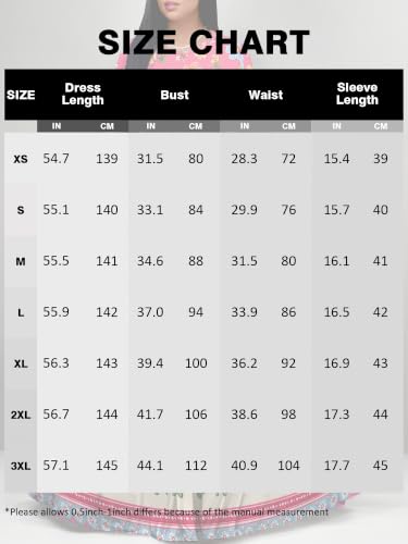 Image of Women Plus Size Long Sleeve V Neck Maxi Dress with Belt | Soft fabric relaxed fit three quarter sleeve v neck with pockets for party and daily wear