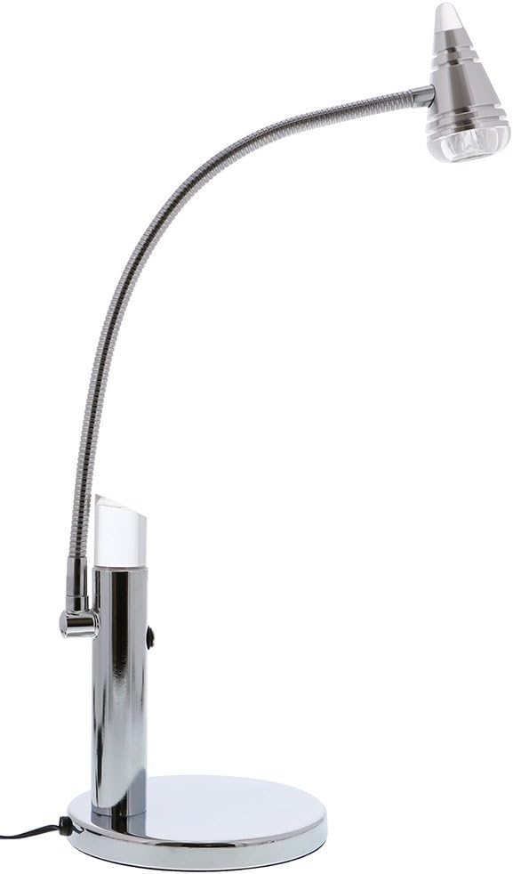 VLED615 LED Desk Lamp, Silver