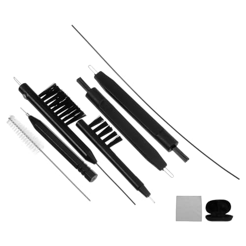 COLLBATH 1Set Cleaning Kit Multi Functional Brush Set Essential Cleaning Tools for Maintenance Includes Dry Cloth Cleaning Brush Vent Rod