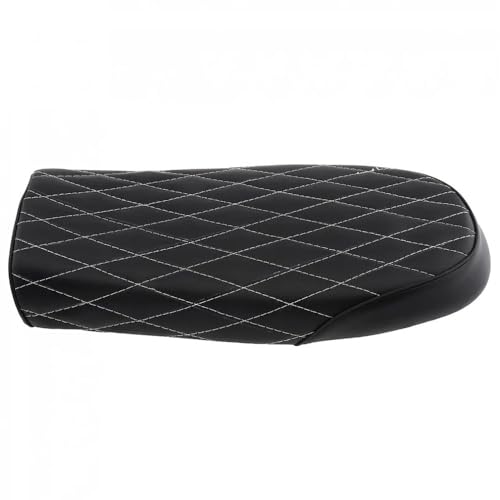 Housse de siège moto en CG125 et coussin scooter noir