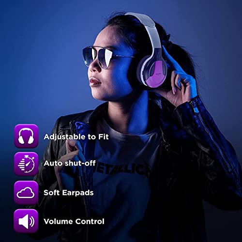 image for XO Vision IR630PR Universal IR Wireless Foldable Headphones - Purple W