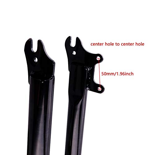 Niome Mountain Bike Front Fork 26\" Black Bicycle Forks Accessories Parts Cycling Bike Fork - Thumbnail 6