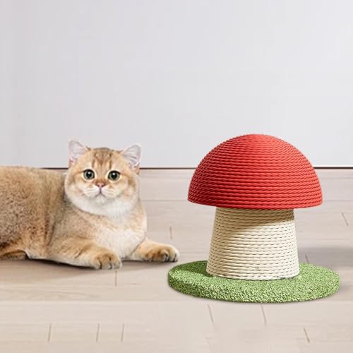Rascador para Gatos en Forma de Hongo, Altura 18 cm miniatura 5