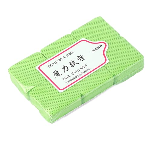 Nail Art Cleaner 300 unidades de acrílico suave removedor de uñas envolturas para salón de belleza esencial manicura accesorios de arte