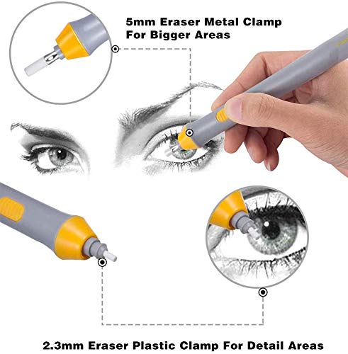 Hillento ERASERS-3PCS 3 Set Electric Eraser thumb #1