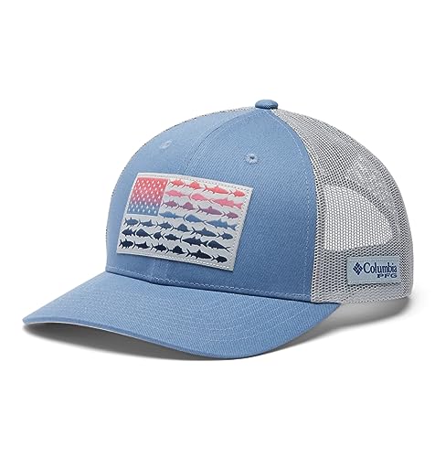 Image of Columbia Unisex-Adult PFG Snap Back Fish Flag Ballcap