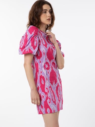 Image of RAREISM Regular FIT Abstract Print MINI Dress