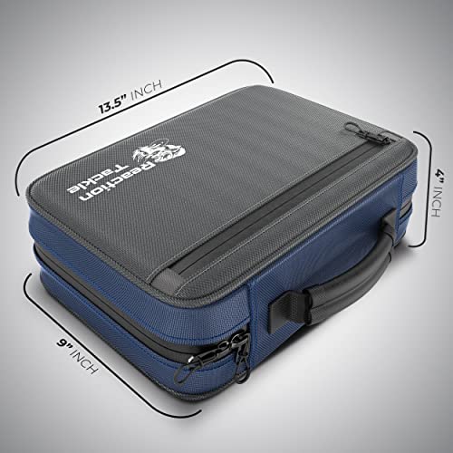 Reaction Tackle Deluxe Bait Binder - Salt Water Resistant Fishing Tackle Binder With 4 Single Pocket Sleeves And 2 Double Pocket Sleeves #TOP1