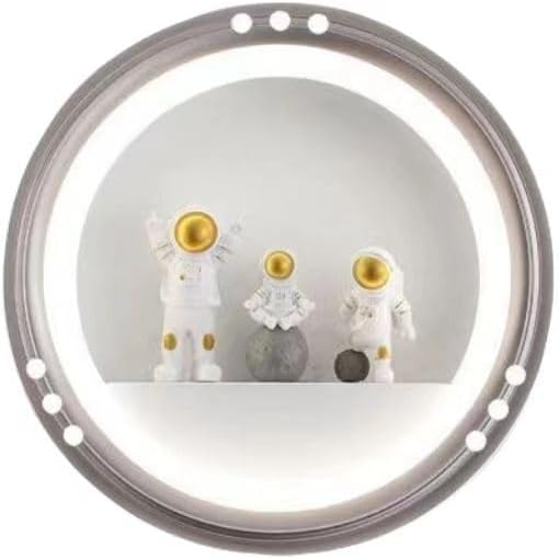 Simple Astronaut Children Room Bedroom Wall lamp Bedside lamp Living Room Study New Modern Wall Creative Stair lamp