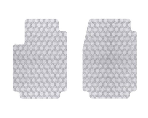 1970-1970 Compatible for Maserati Ghilbi Clear Hexomat 2 Piece Front Mat Set