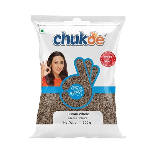 Image of Chukde Jeera Sabut - 500 Grams | Whole Spices for Vegetarian, Meat, and Rice Dishes, Snacks, and Beverages | Digestion Aid, Blood Sugar Regulator, Anti-Inflammatory