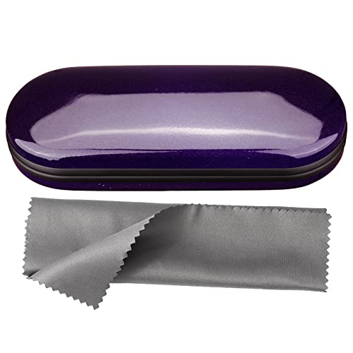 Image of Vemiss Hard Shell Eyeglass Cases, Lightweight Portable Glasses Case for Women Men