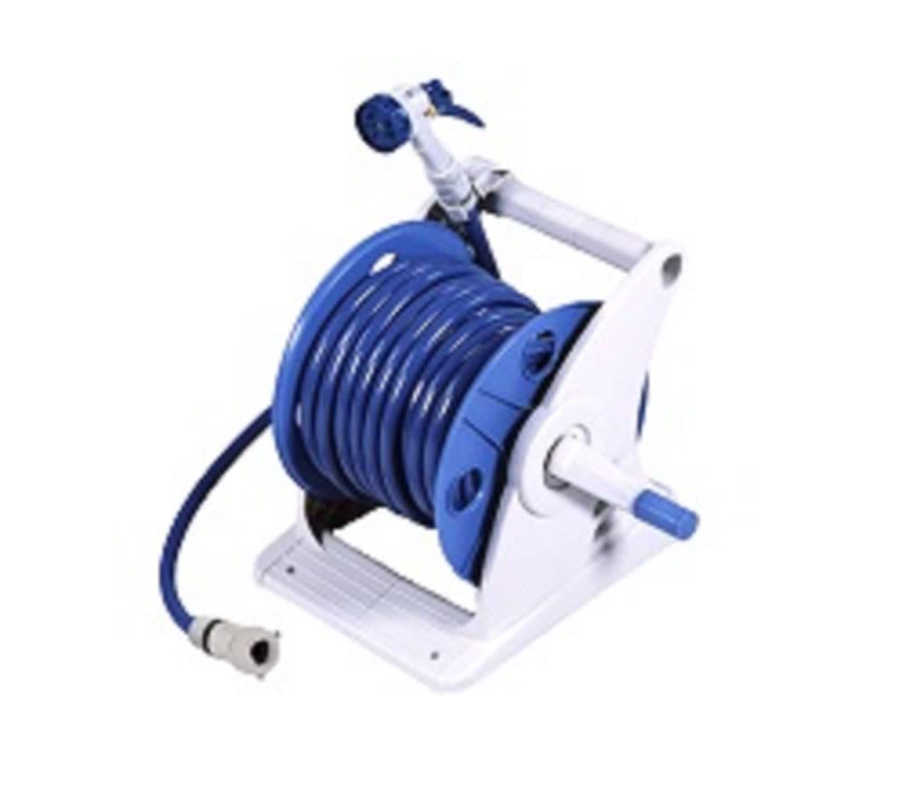 Amazon.co.jp: グリーンライフ ホース ホースリール 30m 足踏み