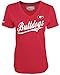 NCAA Women's Tailgate Fashion Fit Short Sleeve V Neck Tee