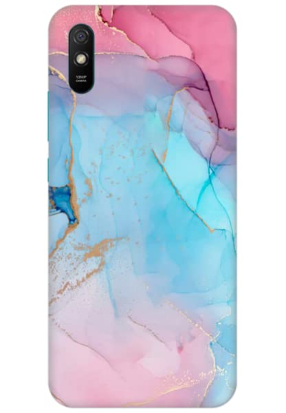 COBERTA Printed Back Cover for Mi REDMI 9i Sport/Mi Redmi 9A Sport Back Cover Case - Pink Blue Colorful Marble Design (B0B2QFR641) Amazon Price History, Amazon Price Tracker