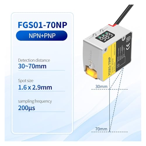 Capteur de positionnement FGS01-70NP pour détection industrielle précise