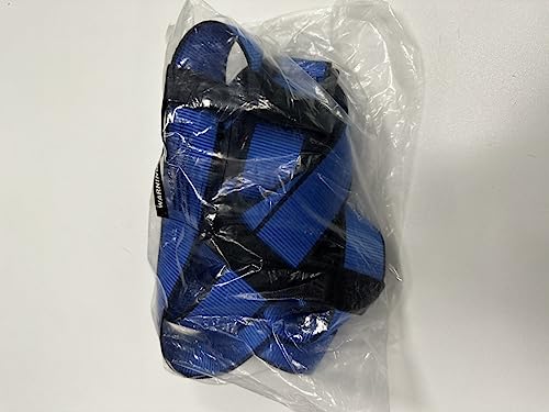 Foto von ENJOHOS Klettergurt, Absturzsicherung Sicherheitsgurt Taille, für Bergsteigen Sportklettern Baumklettern Feuerwehr Outdoor(Blau)