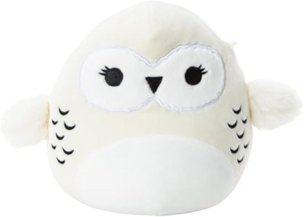 Squishmallows 6.5"" Harry Potter Hedwig, White Toys & Games
