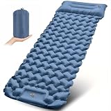 Isomatte Selbstaufblasend, 12CM Verdicktes Tragbar Camping Matratze