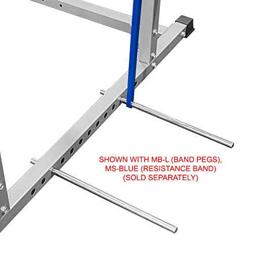 Valor Fitness BD-41 Heavy Duty Power Cage with Multi-Grip Chin-Up Bar