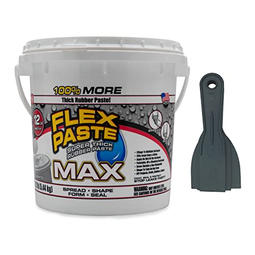 Buy Flex Seal Flex White Paste 1lb Jar w/Allway Tools Putty Knives 3