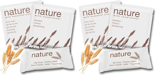 Amenities para hotel pack de gel champú y jabón Nature GPQ