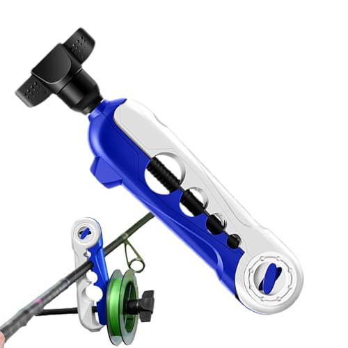 Bobina de linha de pesca ajustável, carretel de linha de pesca portátil - carretel de linha de pesca ajustável multiusos - dispositivo portátil eficiente para enrolar a linha de pesca, envoltório leve