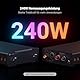 Fosi Audio V3 Mono Leistungsverstärker für Passive Lautsprecher, Mini Monoblock Class D Verstärker mit TPA3255, 240W HiFi Heimkino AVR Receiver, RCA/XLR symmetrische Eingänge, 48V/10A Netzteil