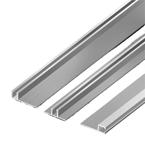 FH -Type Aluminum Alloy Strip Brush Industrial,Dust Machine Tool Water Retaining Cabinet Cleaning Door Bottom Sealing(H,10mm)