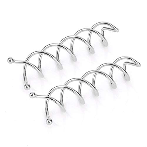 Hair Pins Wedding Hair Clips Spiral 20Pcs Spiral Clip Bun Stick Pick Screw Pin for Women Bun Style DIY Bobby Silver Bridal Clip - Image 3