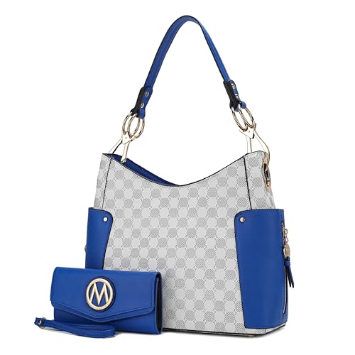 Image of Orange Hobo Shoulder Bag & Wallet Set by MKF Collection