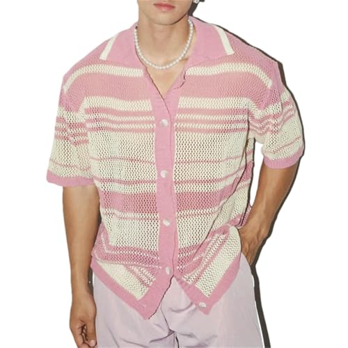 Cardigan en tricot rétro homme idéal pour vos terrasses d'été et vos soirées décontractées chic