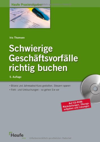 Schwierige Geschäftsvorfälle richtig buchen Schwierige Geschäftsvorfälle richtig buchen
