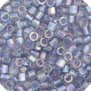 Miyuki Delica 11/0 Japanese Glass Seed Beads - White Pearl Luster (Tube Of 5.2g, ~1000 Beads)