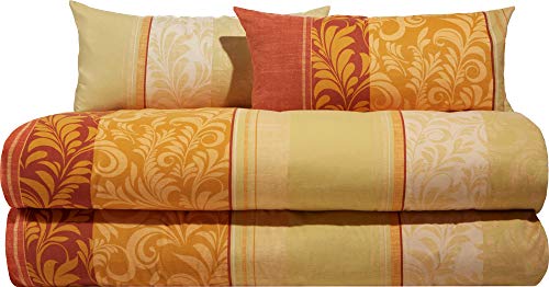 Erwin Müller Flanell Bettwäsche, Bettgarnitur mit eleganten Ranken...